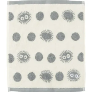Cheap Mini Serviette Silhouette Noiraude 33x36 cm - Mon Voisin Totoro Linge De Maison