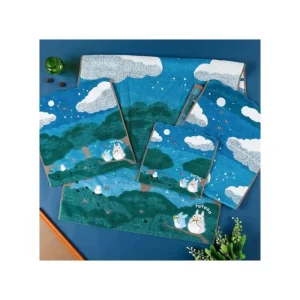 Cheap Mini Serviette Sous la lune 25x25 cm - Mon Voisin Totoro Linge De Maison
