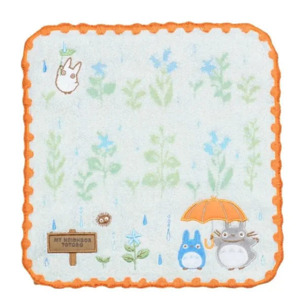 Online Mini Serviette Sous la pluie 25x25 cm - Mon Voisin Totoro Linge De Maison