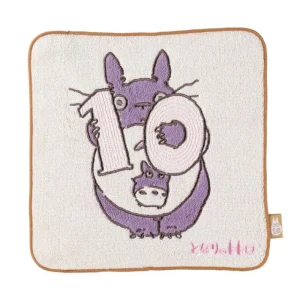 Cheap Mini Serviette Totoro anniversaire 10 25x25 cm - Mon Voisin Totoro Linge De Maison