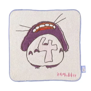 Hot Mini Serviette Totoro anniversaire 4 25x25 cm - Mon Voisin Totoro Linge De Maison
