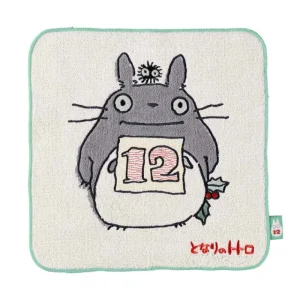 Store Mini Serviette Totoro anniversaire 12 25x25 cm - Mon Voisin Totoro Linge De Maison