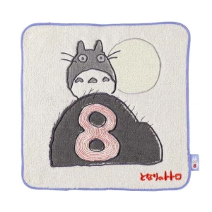 Cheap Mini Serviette Totoro anniversaire 8 25x25 cm - Mon Voisin Totoro Linge De Maison