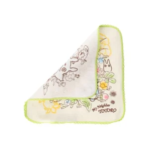 Cheap MinI Serviette Totoro Bouquet de Printemps 25X25 cm - Mon Voisin Toto Linge De Maison