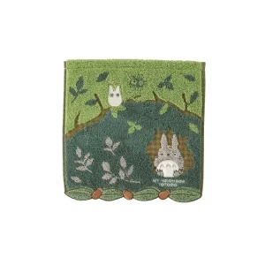 Sale Mini Serviette Totoro cache dans les arbres 25x25cm - Mon Voisin Toto Linge De Maison