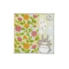 New Mini Serviette Totoro Jardin de fleurs 25x25 cm - Mon Voisin Totoro Linge De Maison