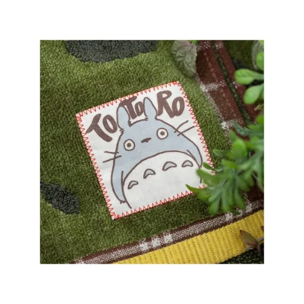Best Sale Mini Serviette Vert Automne 25x25 cm - Mon Voisin Totoro Linge De Maison