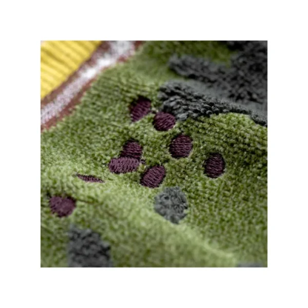 Best Sale Mini Serviette Vert Automne 25x25 cm - Mon Voisin Totoro Linge De Maison