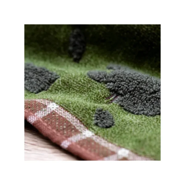 Best Sale Mini Serviette Vert Automne 25x25 cm - Mon Voisin Totoro Linge De Maison