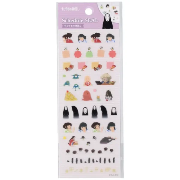 Best Mini stickers agenda - Le Voyage de Chihiro Petit Matériel