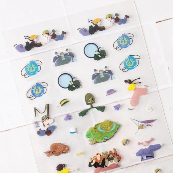 Discount Mini stickers agenda Collection 1 - Le Château dans le ciel Petit Matériel