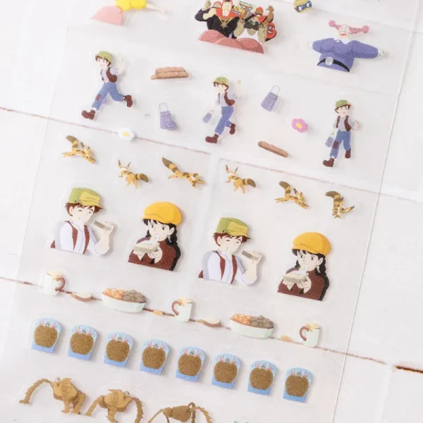 Discount Mini stickers agenda Collection 1 - Le Château dans le ciel Petit Matériel