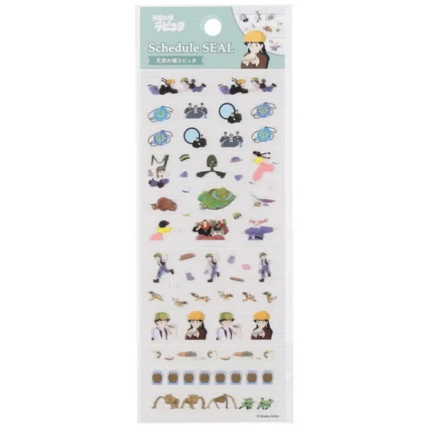 Discount Mini stickers agenda Collection 1 - Le Château dans le ciel Petit Matériel
