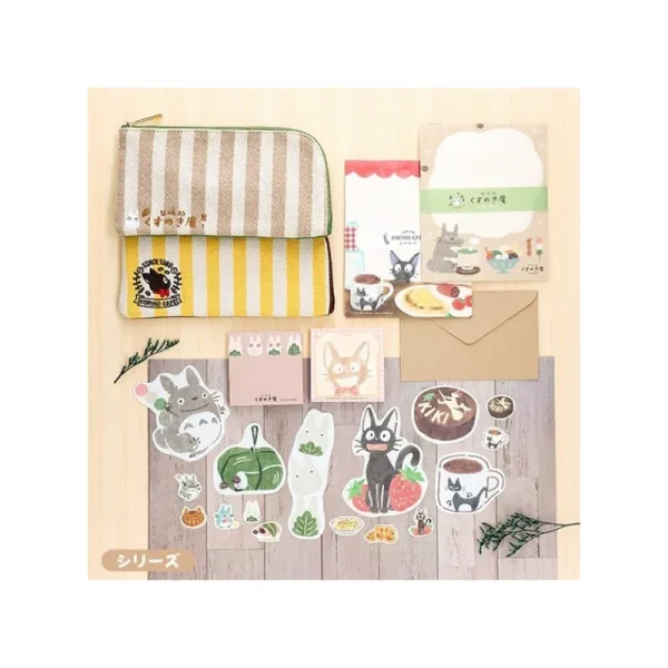 New Mini-Papier à Lettres à Découper Kiriko Café - Kiki la petite sorcièr Cartes Postales Et Papier À Lettres
