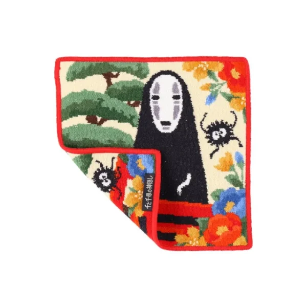 Online Mini-serviette brodée Pont d'Arubaya 25x25 cm - Le Voyage de Chihiro Linge De Maison