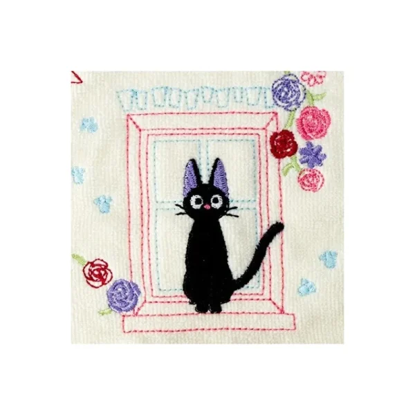 Cheap Mini-serviette Jiji à la fenêtre 25x25 - Kiki la petite sorcière Linge De Maison