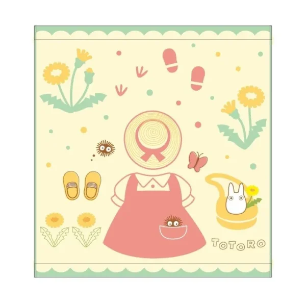 Outlet MINI-SERVIETTE MEI 34x36 CM - MON VOISIN TOTORO Linge De Maison