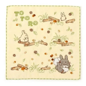 New MINI-SERVIETTE TOTORO EN CHEMIN Linge De Maison