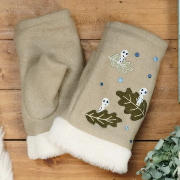Flash Sale Mitaines Kodama - Princesse Mononoké Textile