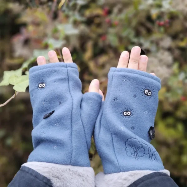 Outlet Mitaines Noiraudes - Mon Voisin Totoro Textile