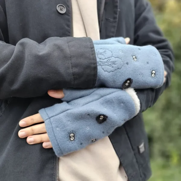 Outlet Mitaines Noiraudes - Mon Voisin Totoro Textile