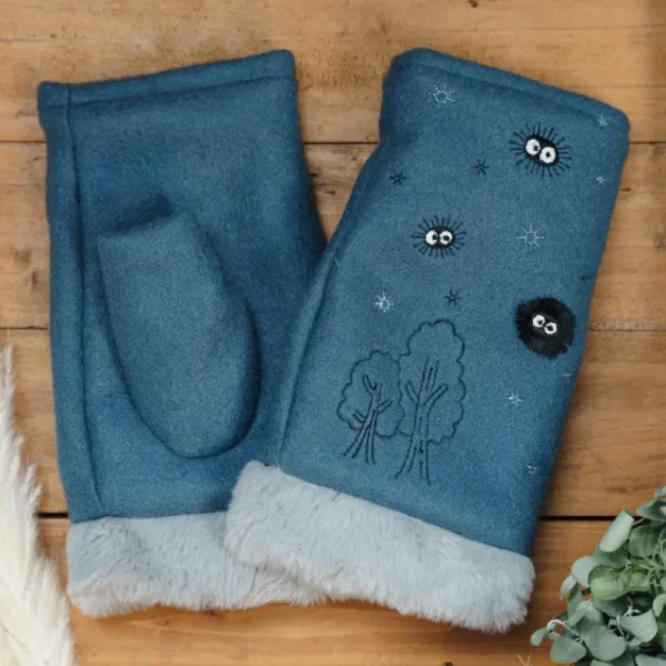 Outlet Mitaines Noiraudes - Mon Voisin Totoro Textile