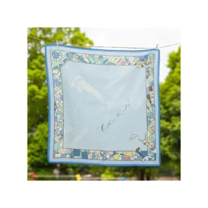 Shop Mouchoir Chemin du vent bleu - Le Château dans le ciel Textile