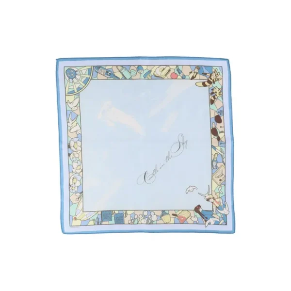 Shop Mouchoir Chemin du vent bleu - Le Château dans le ciel Textile