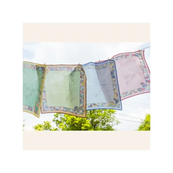 Shop Mouchoir Chemin du vent bleu - Le Château dans le ciel Textile