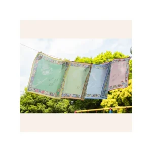 Shop Mouchoir Chemin du vent bleu - Le Château dans le ciel Textile