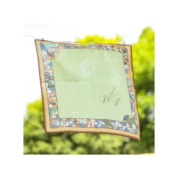 Clearance Mouchoir Chemin du vent vert clair - Mon Voisin Totoro Textile