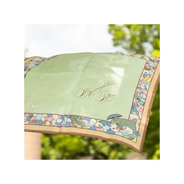 Clearance Mouchoir Chemin du vent vert clair - Mon Voisin Totoro Textile