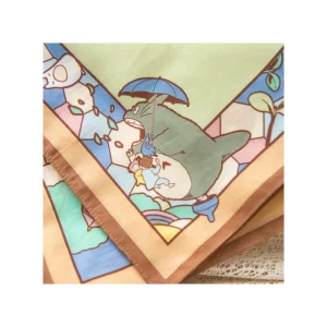 Clearance Mouchoir Chemin du vent vert clair - Mon Voisin Totoro Textile