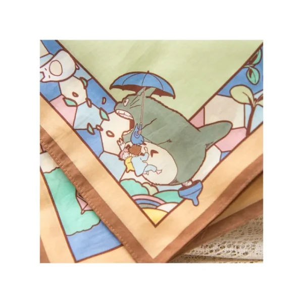 Clearance Mouchoir Chemin du vent vert clair - Mon Voisin Totoro Textile