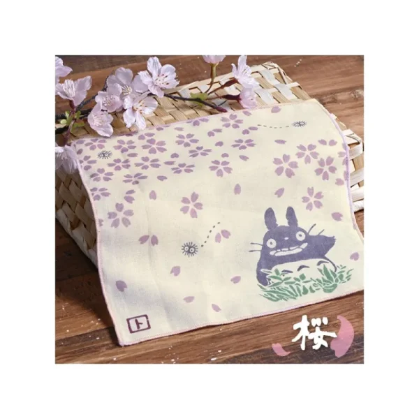 Fashion Mouchoir Cherry Blossom - Mon Voisin Totoro Textile