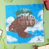 Shop Mouchoir Imabari Laputa 40x40 cm - Le Château dans le ciel Textile