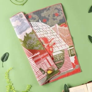 Outlet Mouchoir Imabari Maison de Satsuki & Mei 40x40 cm - Mon Voisin Totor Textile