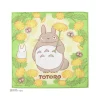Store Mouchoir Silhouette Totoro Pissentlit 43 x 43 cm - Mon VoisinTotoro Textile