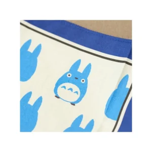 Best Sale Mouchoir Silhouette Totoro Bleu 43 x 43 cm - Mon Voisin Totoro Textile