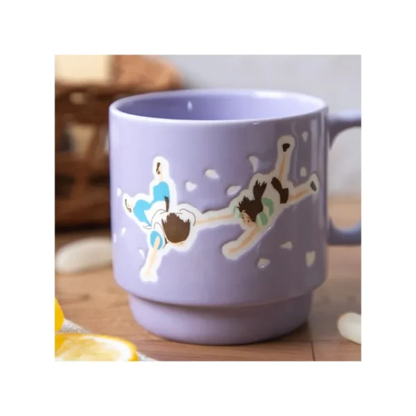 New Mug couleur gauffré Chihiro & Haku - Le Voyage de Chihiro Cuisine Et Table