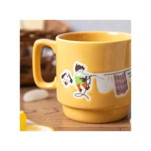 Sale Mug couleur gauffré Grande lessive - Le Château ambulant Cuisine Et Table