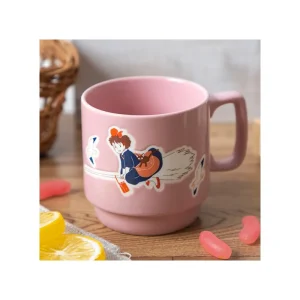 Shop Mug couleur gauffré Kiki vole - Kiki la petite sorcière Cuisine Et Table