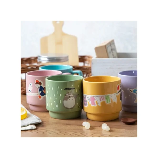Shop Mug couleur gauffré Kiki vole - Kiki la petite sorcière Cuisine Et Table
