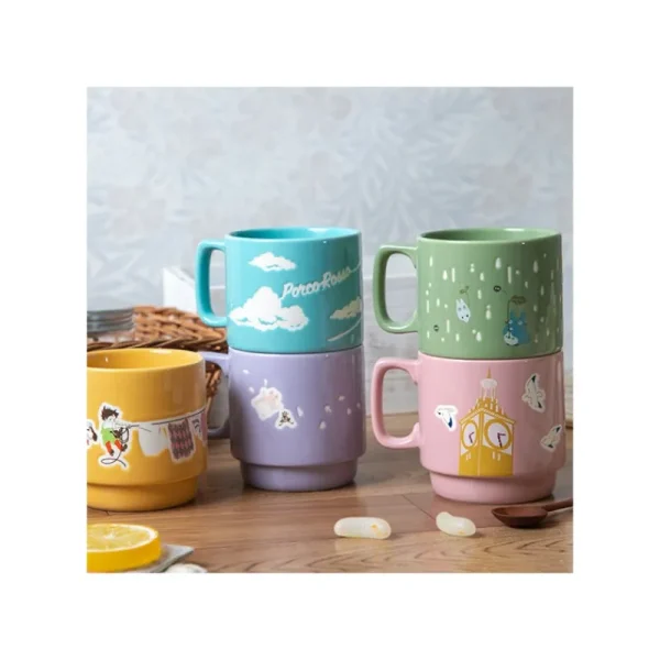 Shop Mug couleur gauffré Kiki vole - Kiki la petite sorcière Cuisine Et Table