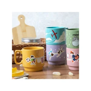 Shop Mug couleur gauffré Kiki vole - Kiki la petite sorcière Cuisine Et Table