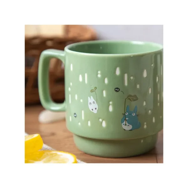 Cheap Mug couleur gauffré Totoro Parapluie - Mon Voisin Totoro Cuisine Et Table