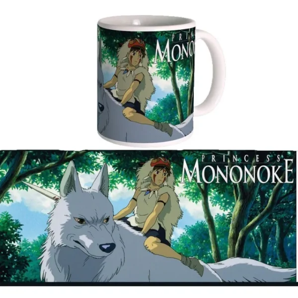 Discount Mug Ghibli 05 - Mononoke - Princesse Mononoké Cuisine Et Table