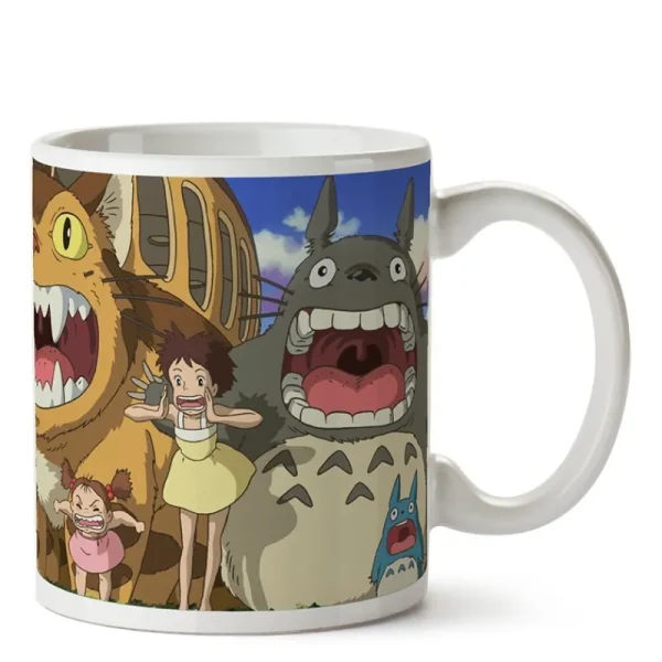 Clearance Mug Ghibli 02 - Nekobus & Totoro - Mon Voisin Totoro Cuisine Et Table