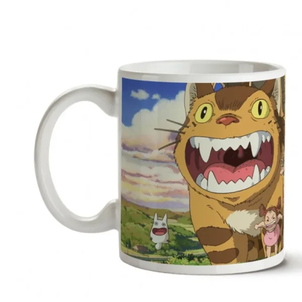 Clearance Mug Ghibli 02 - Nekobus & Totoro - Mon Voisin Totoro Cuisine Et Table