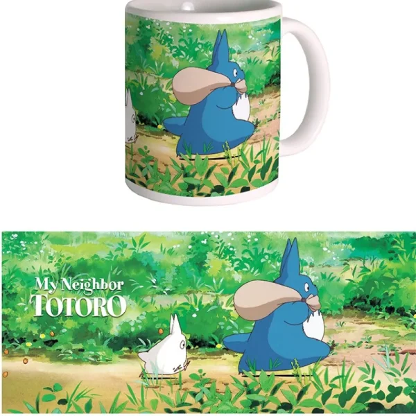 Fashion Mug Ghibli 08 - Totoro Bleu et Blanc - Mon Voisin Totoro Cuisine Et Table